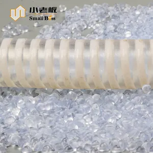 Flexible Spiral Helix Water Delivery Discharge PVC Suction Pipe Industrial Vacuum Cleaner Drain Hose PVC Granules Raw Materials thumbnail-4