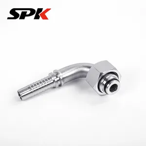 Hydraulic Hose Fitting Triple Set, Crimped Rubber Hose Fitting, Yonghua 20591 High-Pressure Hydraulic Tube Crimping Triple Set thumbnail-4
