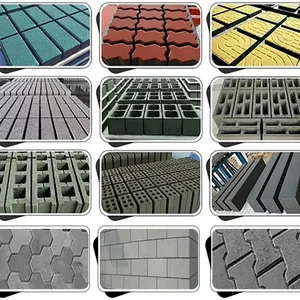 Hot Sale Cement Interlocking Brick Making Machinery Automatic Hollow Concrete Block Making Machine China Brick Machines for Construction Jobs thumbnail-2