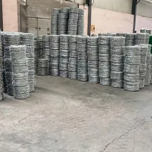Barbed Wire Mesh Fencing Panel Easy Installation Perimeter Protection thumbnail-4