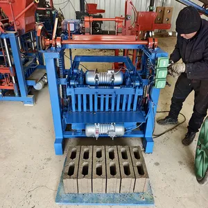 Coment Block Forming Machine 220V/Diesel Hollow Brick Making Machine Hand-propelled thumbnail-4