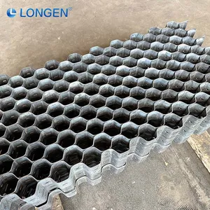 China Factory Hex Steel Hexmesh SS304 SS210 Grade Refractory Metal Mesh Professional Supply for Kiln Lining Duct Insulation thumbnail-5