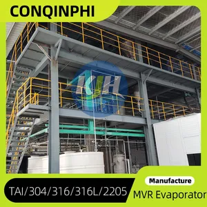 Reliable Counterflow MVR Evaporator, Mill Test Report Provided, 12-Month After-Sales Service thumbnail-1