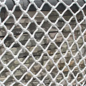 2-Ton Polyester Webbing Cargo Net With 50mm Wide Straps, Anti-Static Coating for Safe Lifting thumbnail-4