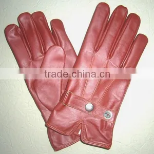 Winter Real Sheepskin Leather Gloves Women Bike MotorCycling thumbnail-1