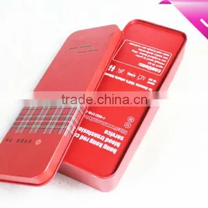 Rectangle Tin Pencil Box Wholesale thumbnail-3