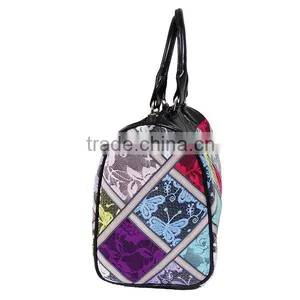 Fashionable Elegant Fancy Colorful Lace Handbag for Ladies Women thumbnail-3