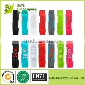 Silicone LED Watch Silicone Wristband Watch thumbnail-1