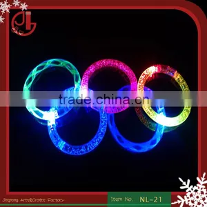 Flash Toy Multi Color Flash Light Led Acrylic Bracelet Led Foam Baton Glow Stick For Wedding Party Concert Props thumbnail-1