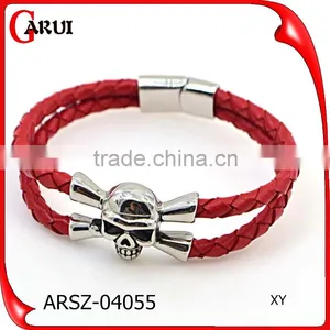 Guangzhou Wholesale Market Leather Jewelry Bracelet Men thumbnail-1