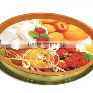 Direct Factory Sales Print Custom Metal Tin Service Tray thumbnail-2