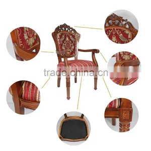 China Best Heated Luxury French Royal Old Recliner Chair With Arm in Hotel Chair Quality Choice thumbnail-4