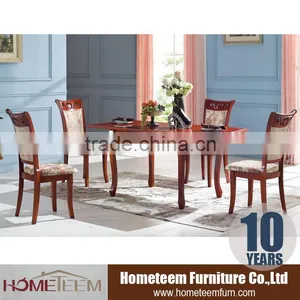 Classic Expanding Dining Table Wood Furniture Feet thumbnail-2