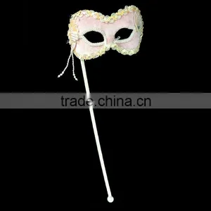 Pink Eye Masks With Stick thumbnail-1