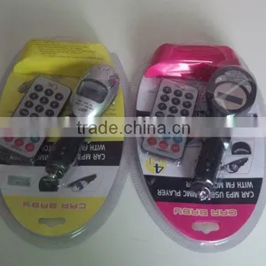 Car fm Modulator With SD Card and Usb Flash Drives thumbnail-1
