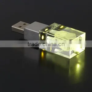 China Bulk 1gb Usb Flash Drives Crystal Led Usb thumbnail-4