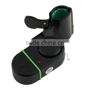 Fish Bite Finder Alarm LED Light Electronic Sound Alert Bell Clip On Fishing Rod thumbnail-1
