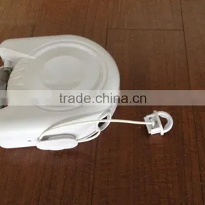 Plasctic ABS Shell and 12m Single PVC Line Retractable Rope Clothesline thumbnail-4