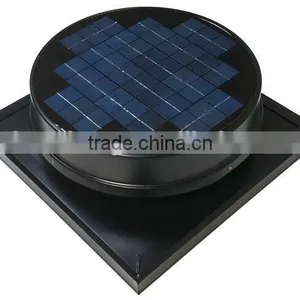 25W Square Solar Attic Fan for Solar Roof Fan Ventilators Gable Fans Wall Fans thumbnail-5