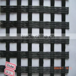 Polyester Uniaxial Geogrid Used for Earth Retaining Wall thumbnail-1