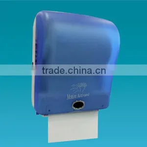 Blue Plastic Electric Automatic Toilet Paper Holder Dispenser, Paper Dispenser Automatic thumbnail-1