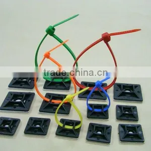 Cable Management Self Adhesive Cable Tie Mount thumbnail-1
