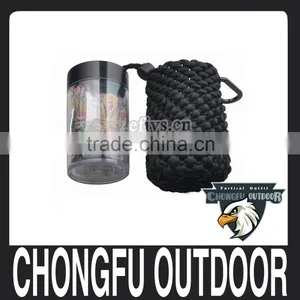 Wholesale Outdoor Hiking and Fishing Paracord Bottle Survival Gear thumbnail-1