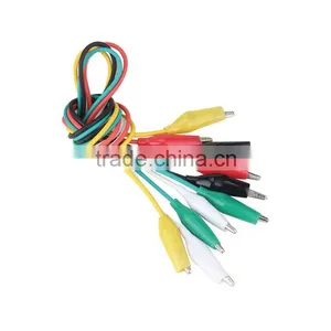 Test Lead Set 6 Pairs Large Alligator Clips W/6 Wires thumbnail-1
