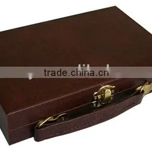 Traditional Games Leather Travel Dominoes Games thumbnail-1