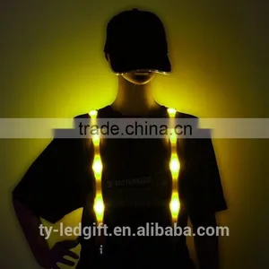 Wholesale Nylon Suspenders Flashing Led Party Suspenders thumbnail-4