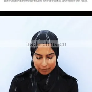 Open Hot Sexy Girl Photo Muslim Women Swimwear Waterproof thumbnail-1