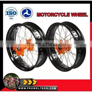 KTM17"x3.50 and 17"x5.00 Supermoto Spoke Wheel thumbnail-1