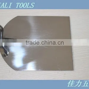 Stainless Steel Bricklaying Trowel / Wood Hand Bricklayers' Tools thumbnail-1