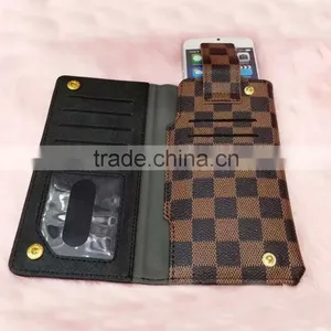 Universal Leather Case,Wallet Leather Case For KAZAM TROOPER PHONE thumbnail-1