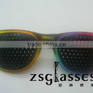 Wholesale Custom Pinhole Sun Glasses, Wafarer Sun Glasses thumbnail-1