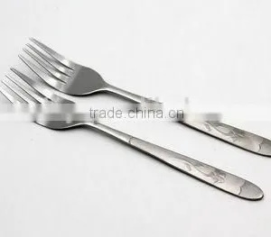 Hot Sale Stainless Steel Forks for Kids to Eat Cake thumbnail-1