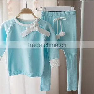 Baby 2 Pieces Romper Playsuit Twinset Sweater Newborn Baby Sweaters thumbnail-2