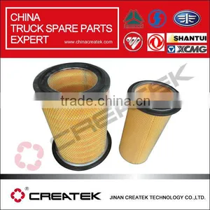 Construction Machinery Shantui Bulldozer Parts SD22 SD23 Air Filter Manufacturer 6127-81-7412T thumbnail-1