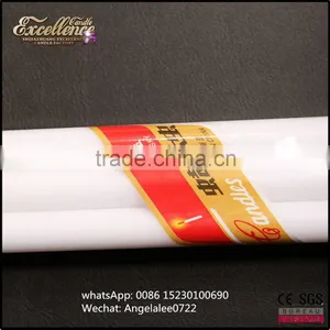 no Flame and no Dripping Good Quality House Lighting Taper White Candle thumbnail-3