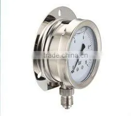 Exact Cheap Pressure Gauge With Flange Supplier Shock Proof Bottom Connection thumbnail-1