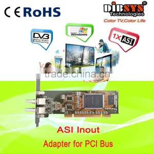 ASI Input + Output for DVB-C PCI Card(adapter) thumbnail-1