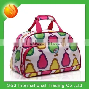 21L Multi-functional Colorful Printing Canvas Travel Bag for Kids thumbnail-1
