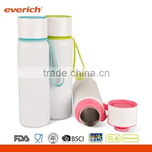 400ml Double Wall Stainless Steel Vacuum Flask For Girl thumbnail-1