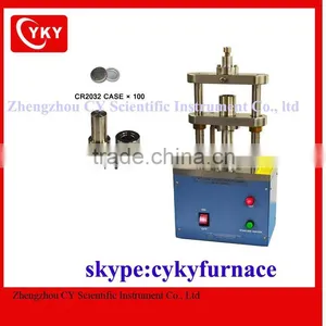 Electric Coin Cell Crimping Machine for CR20XX Button Cells / Crimping Machine for Sale thumbnail-1