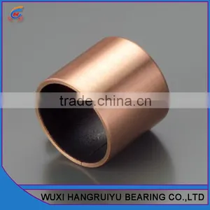 Standard Metric Sizes Bronze Based Bushing PTFE With Lead Self Lubricating Bearing 8 * 10 * 12 mm thumbnail-1
