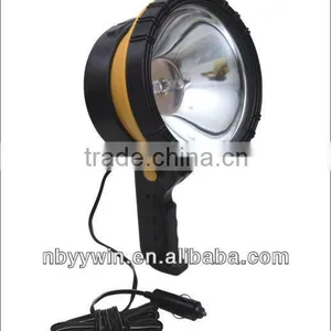 Portable Spotlight With Car Cigarette Lighter Plug thumbnail-1