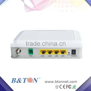 GEPON ONU Ethernet GPON WIFI 1PON Port SM Fiber 4FE GPON ONU ONT thumbnail-2