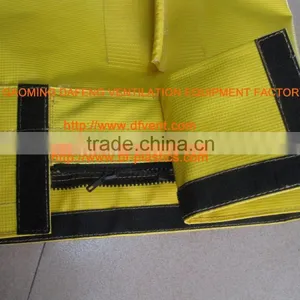 Tunnel and Mining Blower Ventilation Air Duct With Zipper and Velcro Coupling thumbnail-3