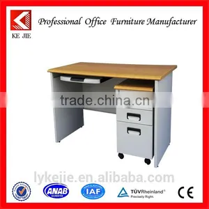 Top Quality Computer Desk Melamine Computer Table Fashion Glass Desk thumbnail-1