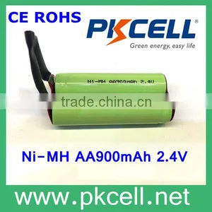 OEM/ODM Rechargeable Nimh Battey Pack 2.4V AA 900 Nimh Battery Pack thumbnail-1